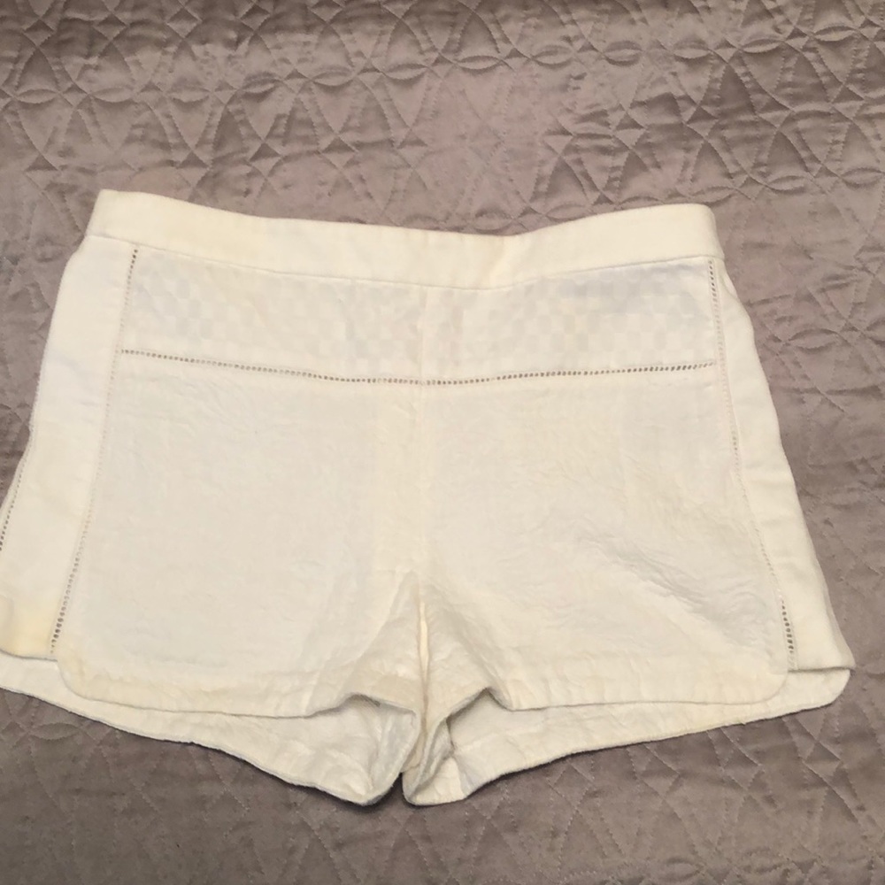JCrew high waisted patterned shorts